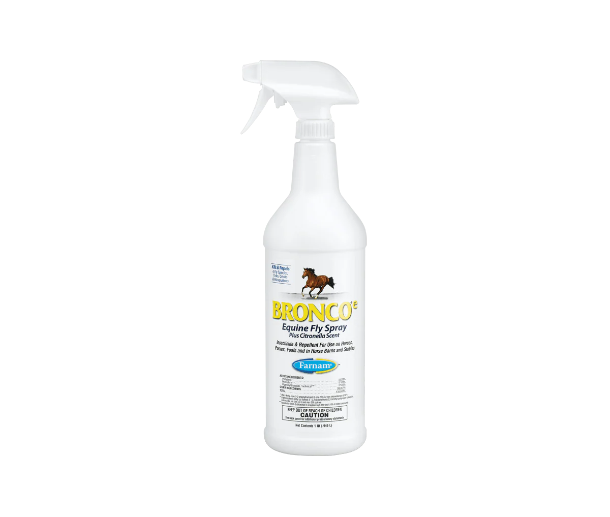 Bronco Equine Fly Spray Plus Citronella Scent - Image 2