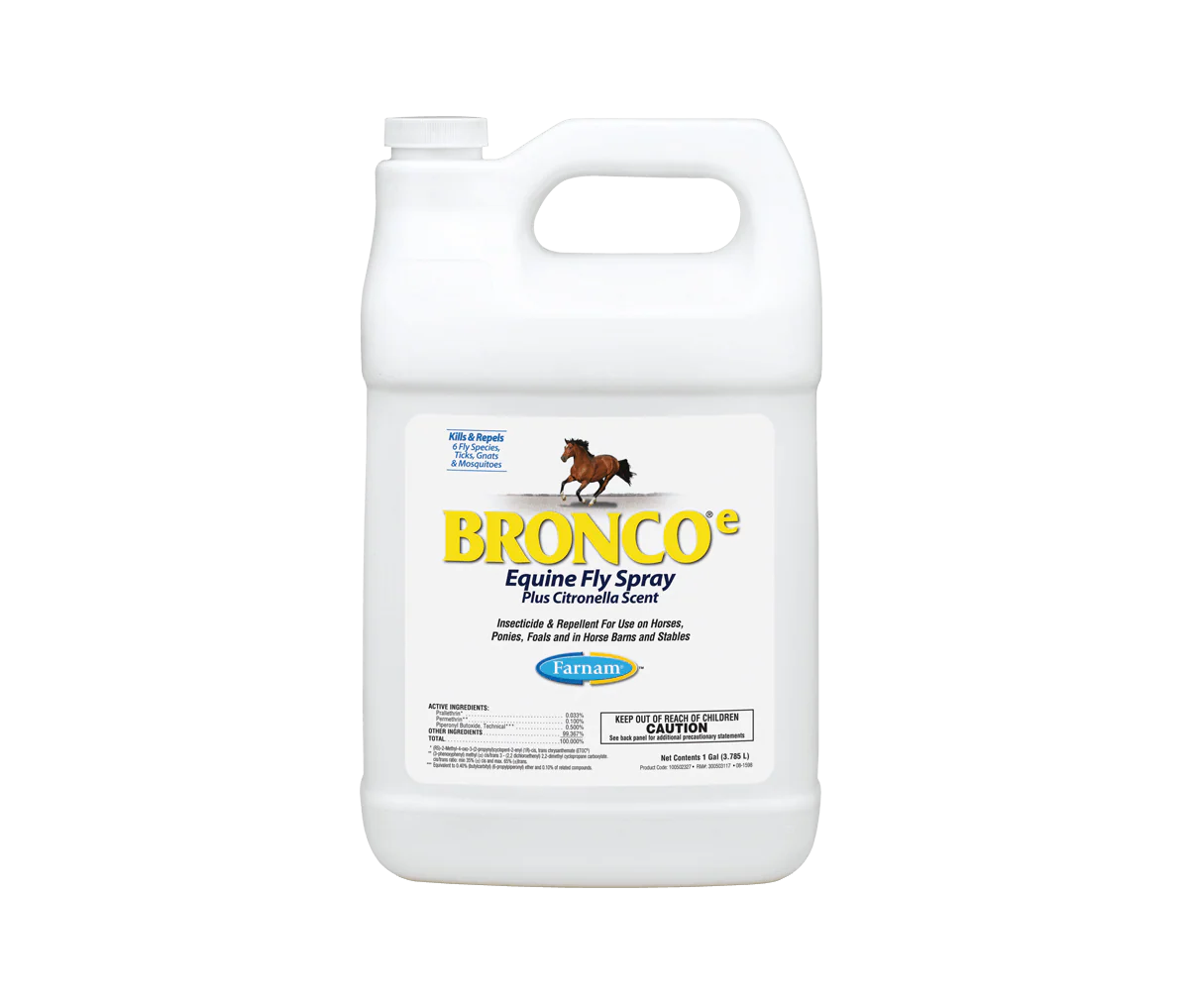 Bronco Equine Fly Spray Plus Citronella Scent - Image 3