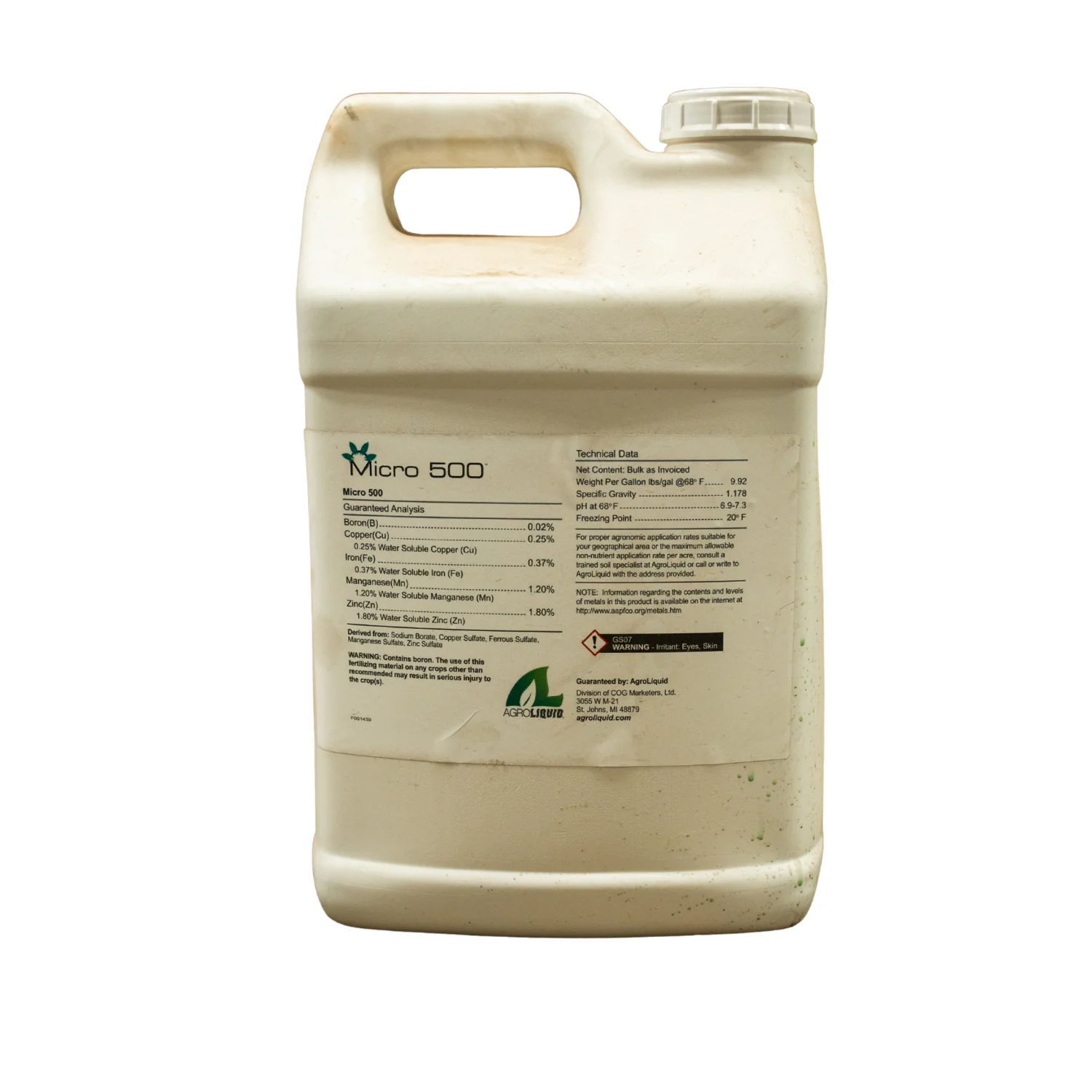 AgroLiquid® Micro 500 Liquid Micronutrient Fertilizer - Image 2