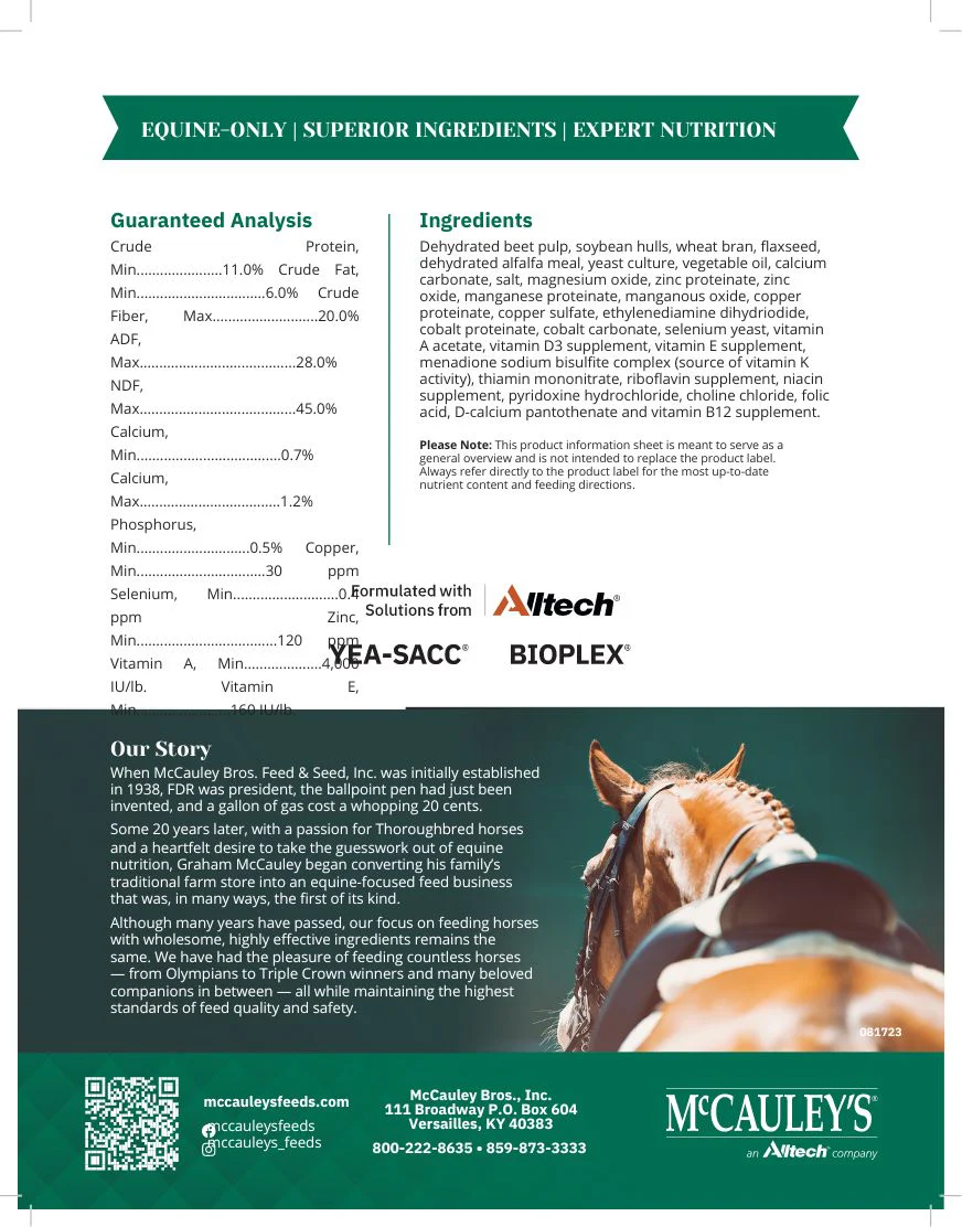 McCauley's Alam Horse Feed - Image 3