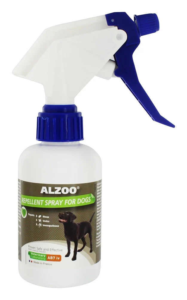 ALZOO™ Plant-Based Flea & Tick Spray for Dogs & Cats – 8 oz