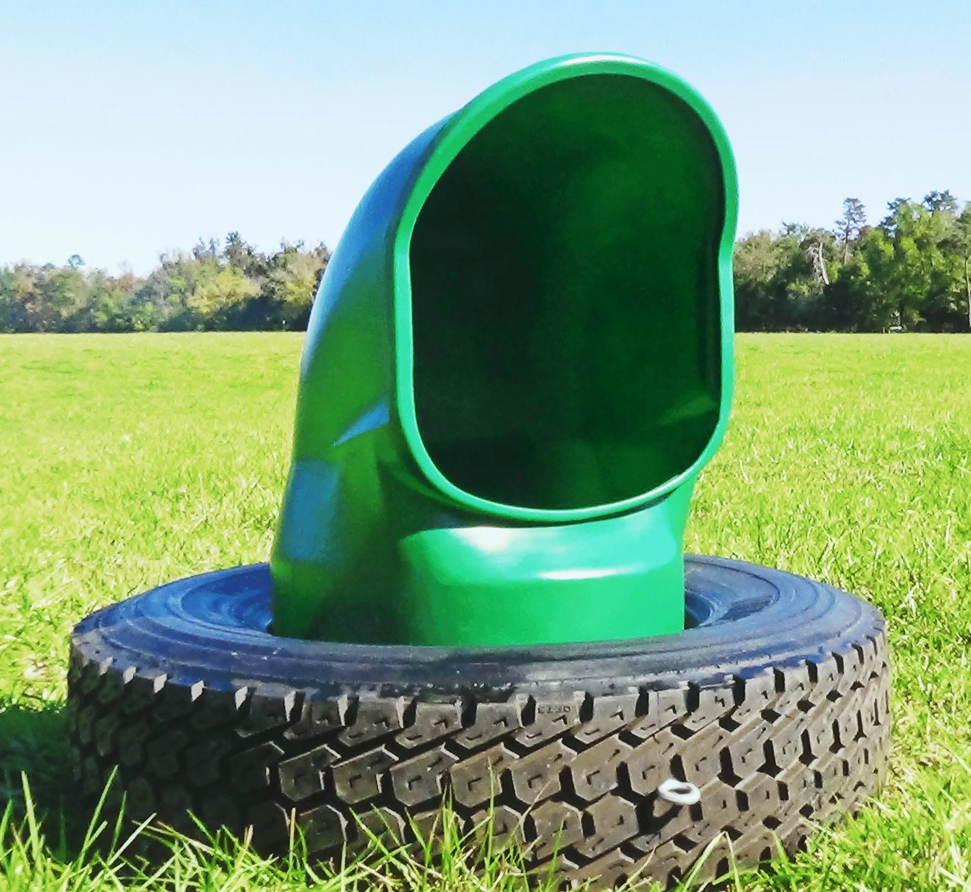 AmeriAg Mineral Feeder Ground Green 22.5" – Livestock Mineral Feeder