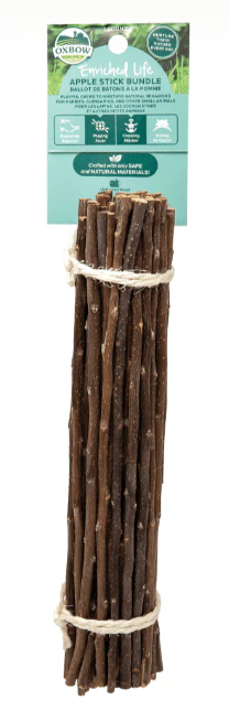 Oxbow Apple Stick Bundle Small Pet Treat