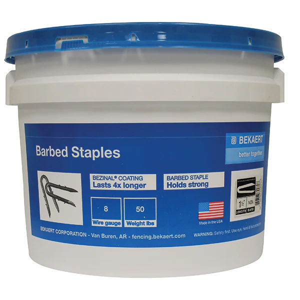 1.75 in. Barbed Fence Staple
