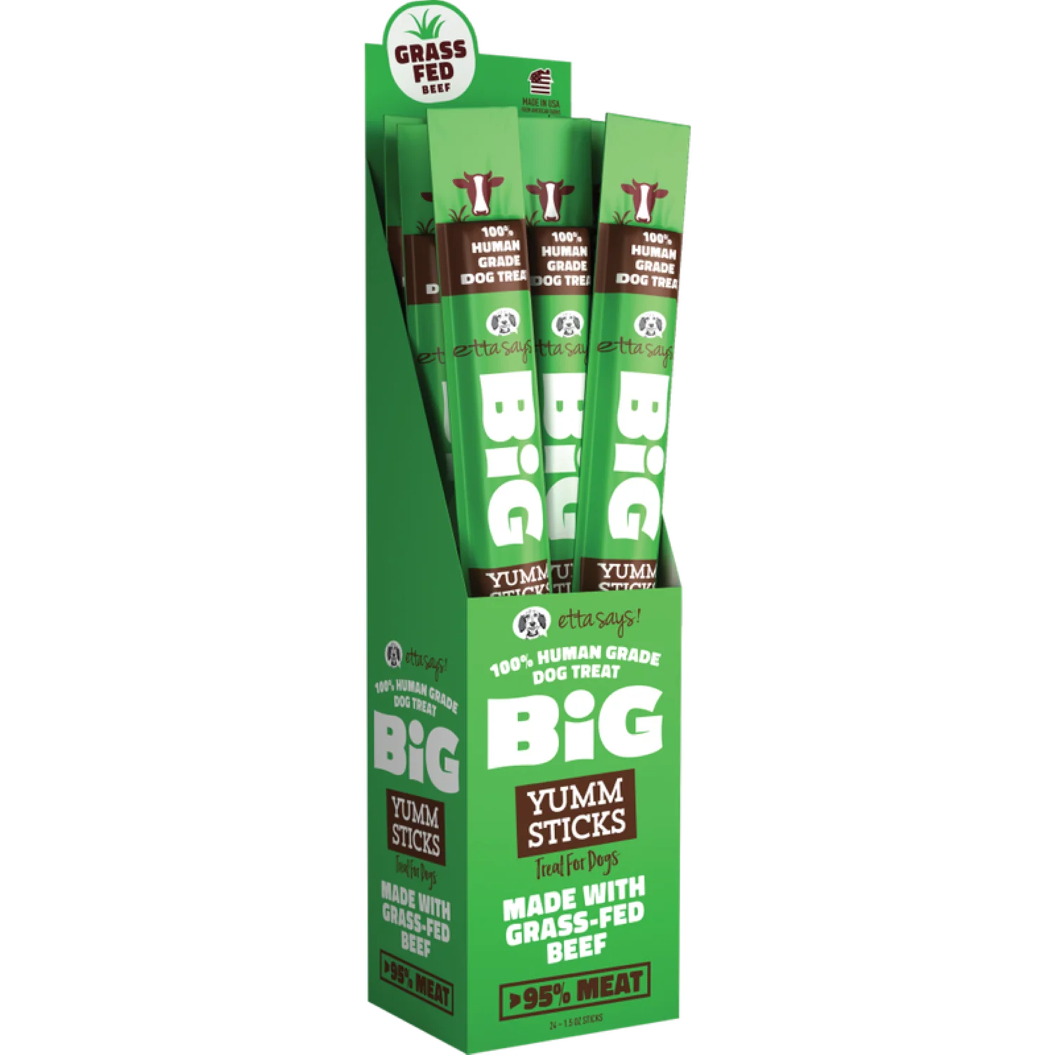 Beef Etta Yumm Stick Dog Treat - Image 2
