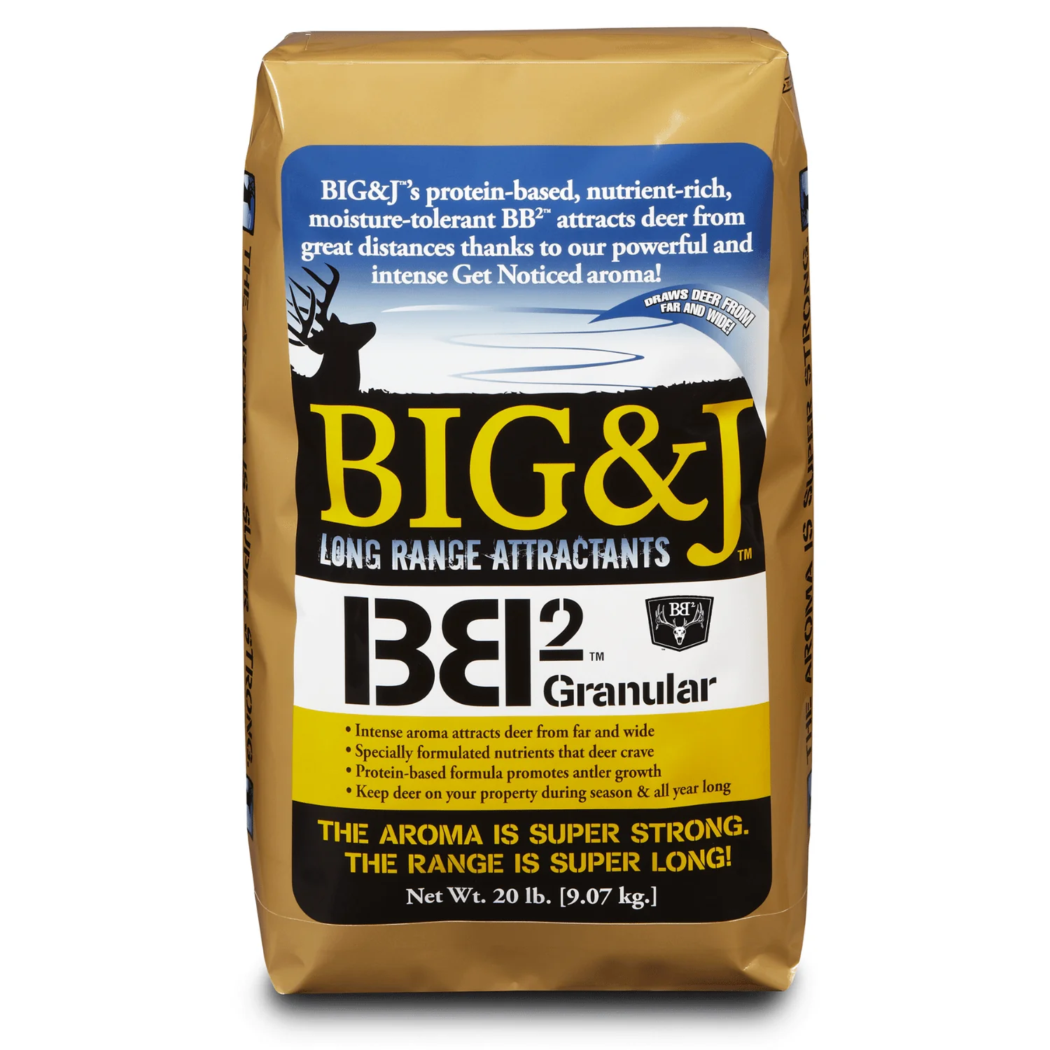Big &J® BB2 Enhance Corn & Pellet Attractant – 20 lb.