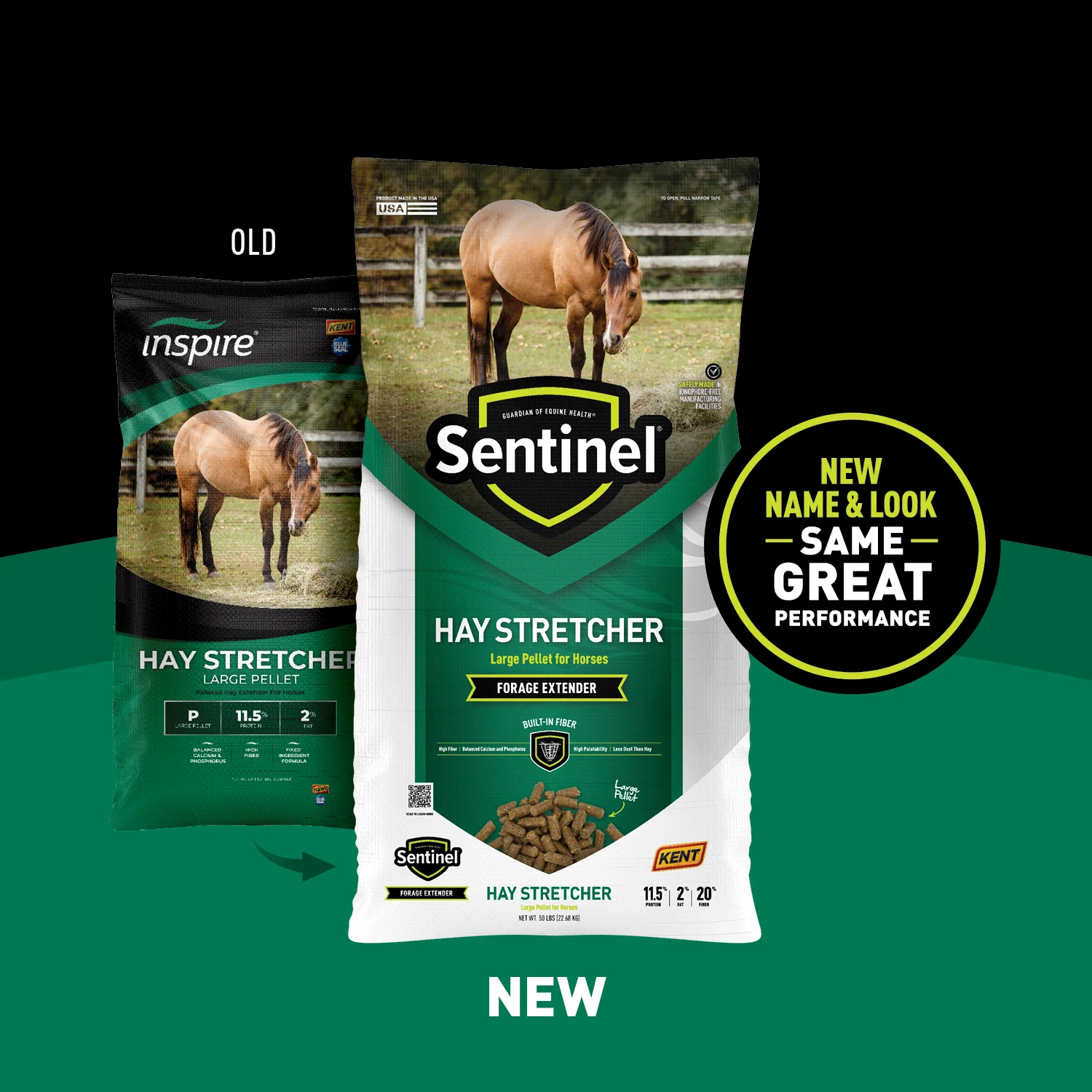 Kent Feeds Sentinel Hay Stretcher Large Pellet - 50 lb. Bag - Image 4