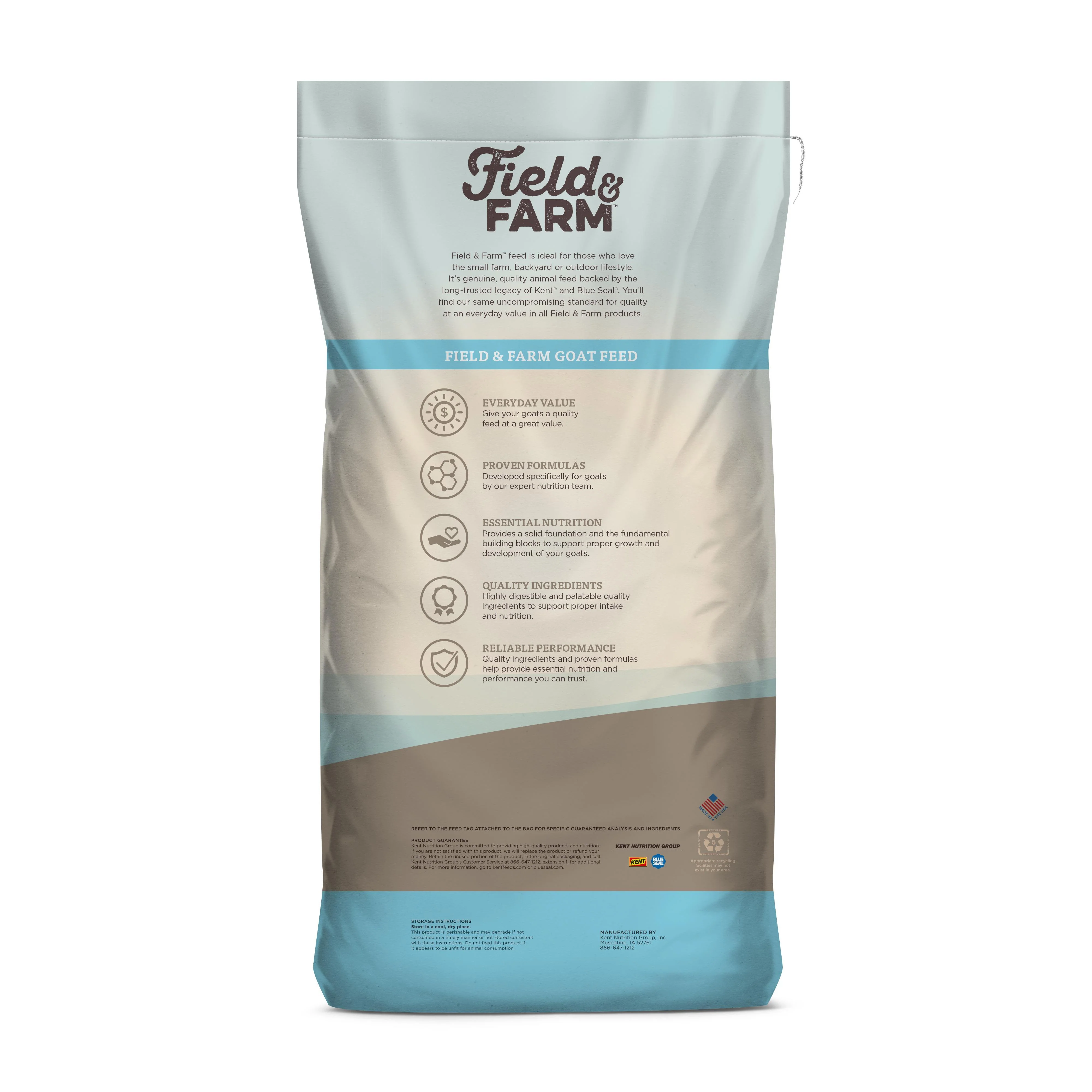 Kent Feeds Field & Farm Goat Feed - 50 lb. Bag - Image 2