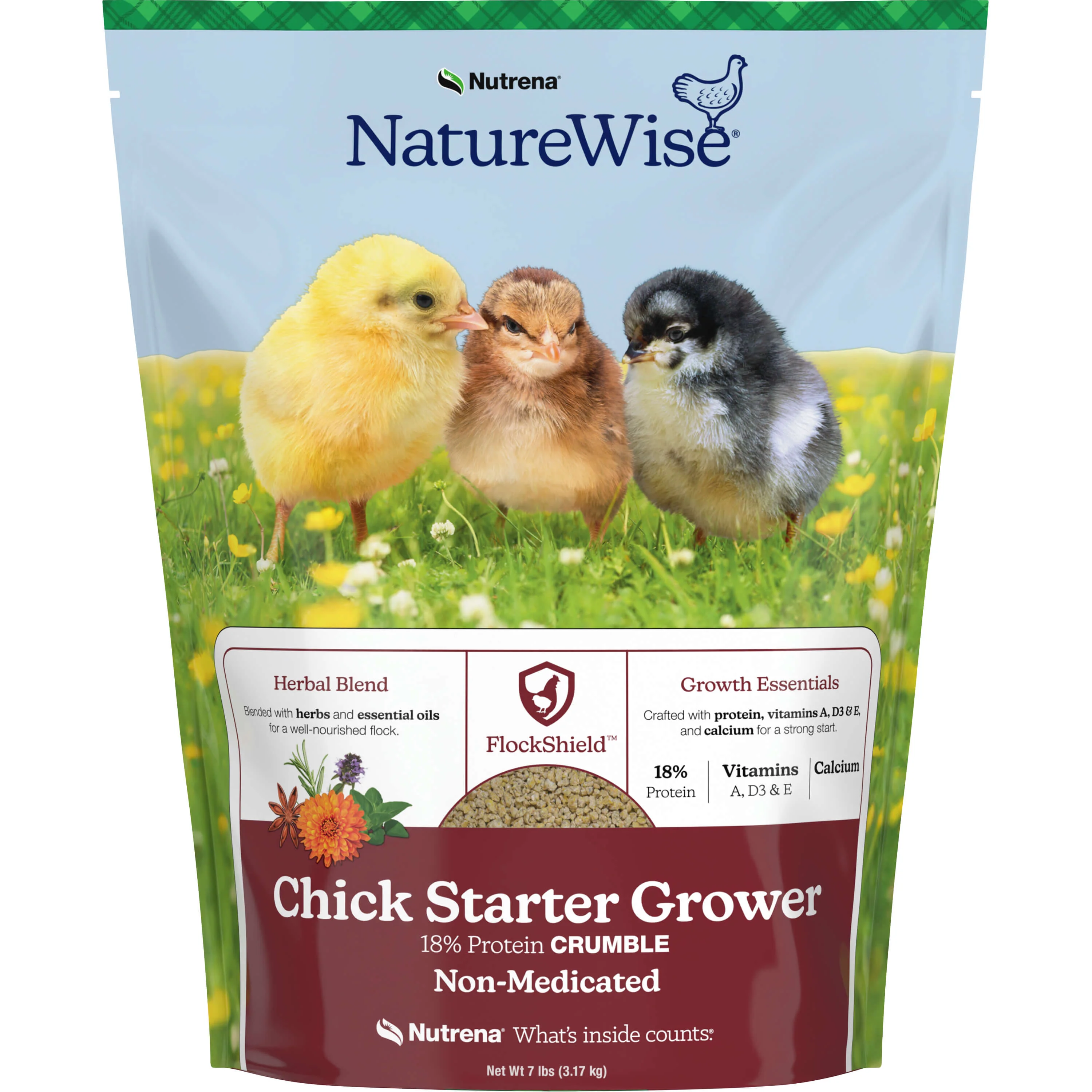 NatureWise Chick Starter Grower Crumbles Chicken Feed, 7 and 50 lb - Image 6