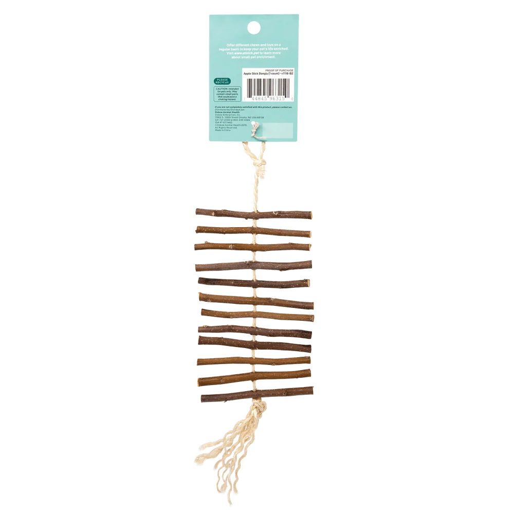 Dangly Apple Sticks - Oxbow Small Pet Treat - Image 2