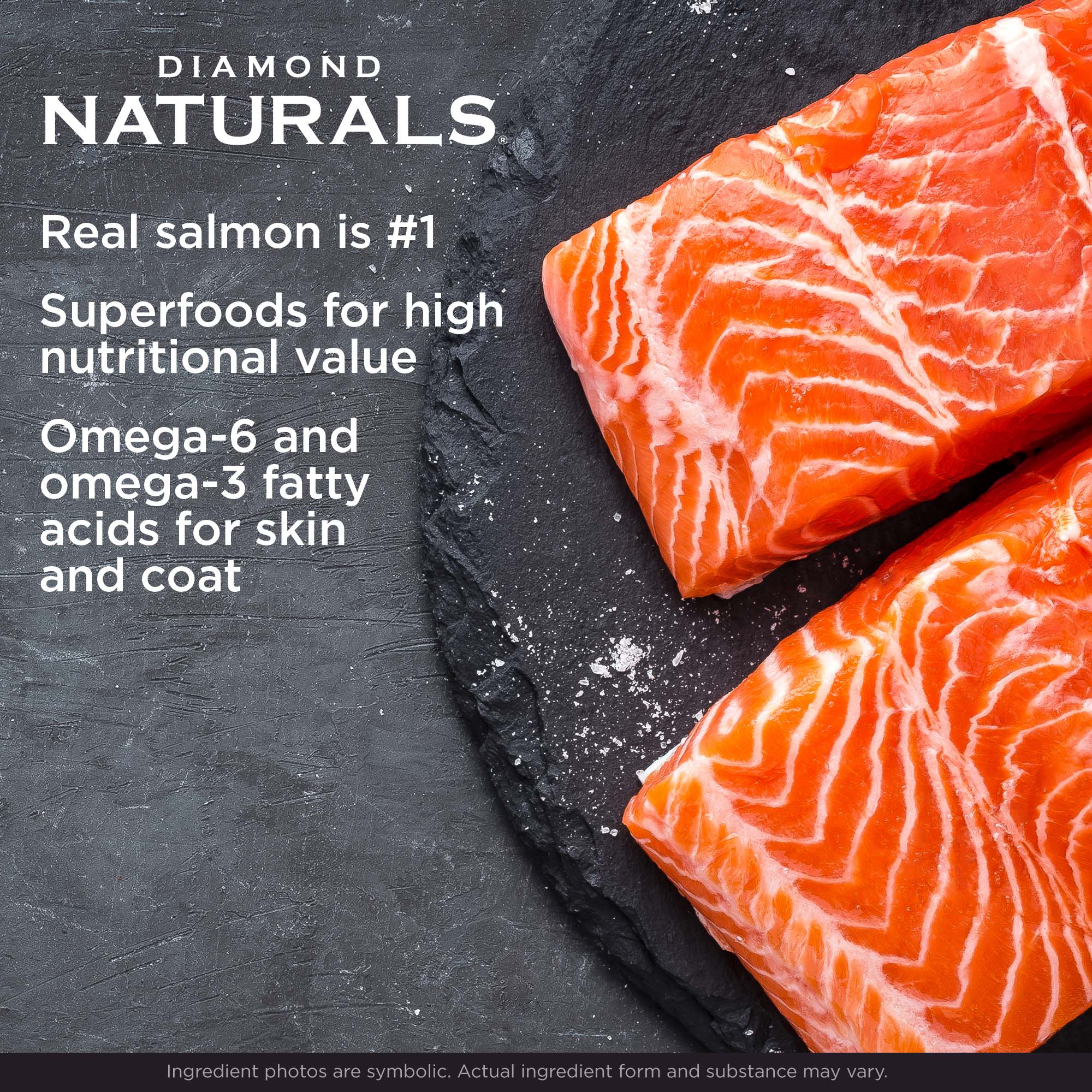 Diamond Naturals® Skin & Coat Salmon & Potato Formula Dry Dog Food - Image 4