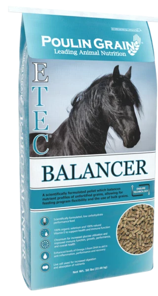 Poulin Grain E-Tec Balancer Pellet Horse Feed