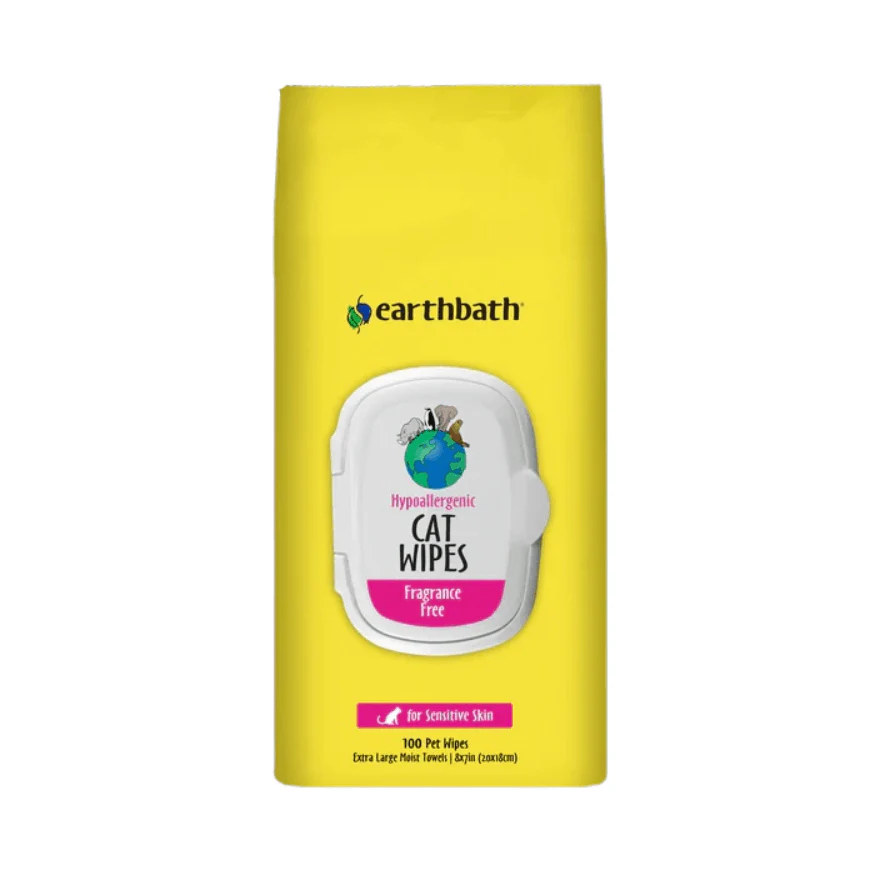 Earthbath® Hypoallergenic Cat Wipes
