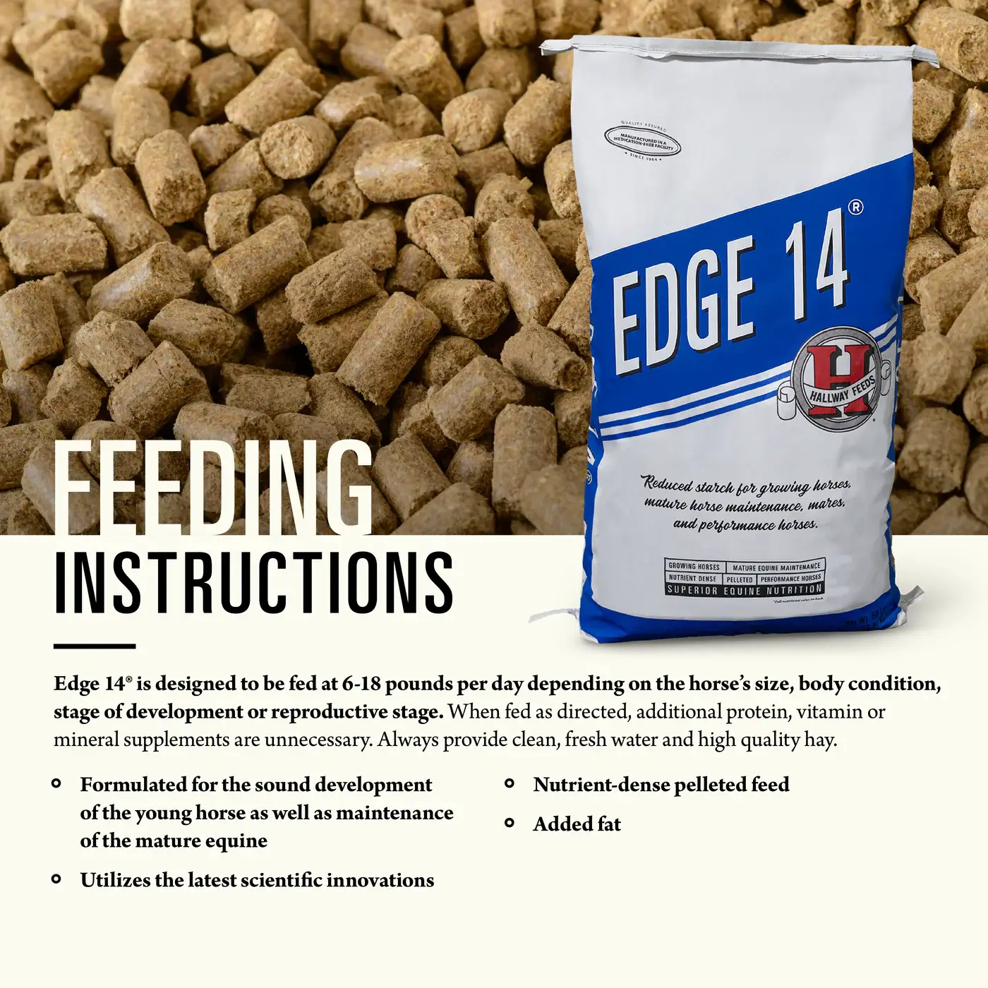 Hallway Feeds Edge 14 Horse Feed - Image 5