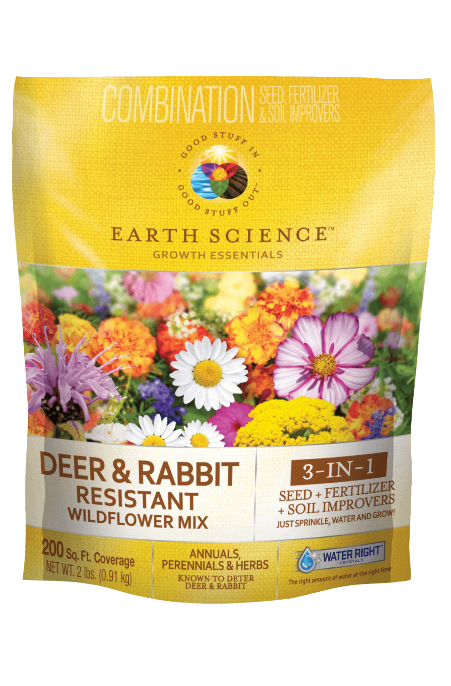 Encap Deer and Rabbit Resistant Wildflower Seed Mix