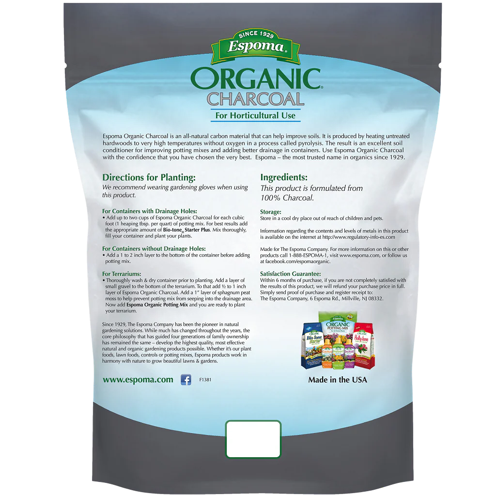 Espoma Organic Charcoal - 4 qt. Bag - Image 2