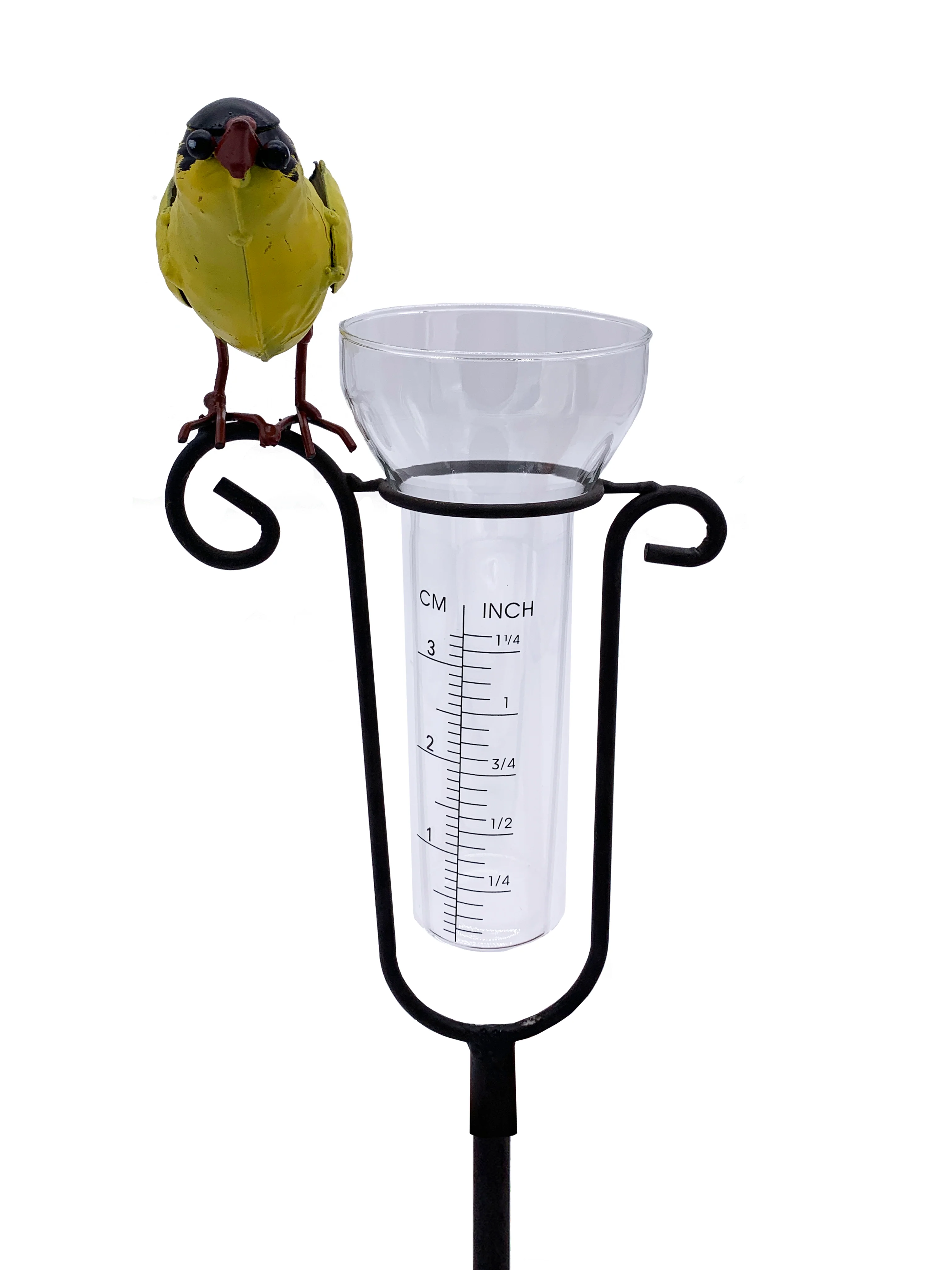 Esschert Design® Finch Rain Gauge with Stake