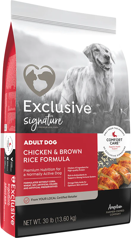 Exclusive Adult Chicken & Rice Dry Dog Food