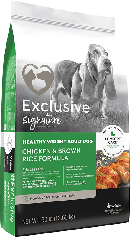 Exclusive Healthy Weight Dry Dog Food