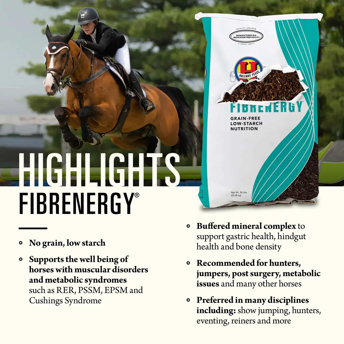 Hallway Fibrenergy Horse Feed - Image 2