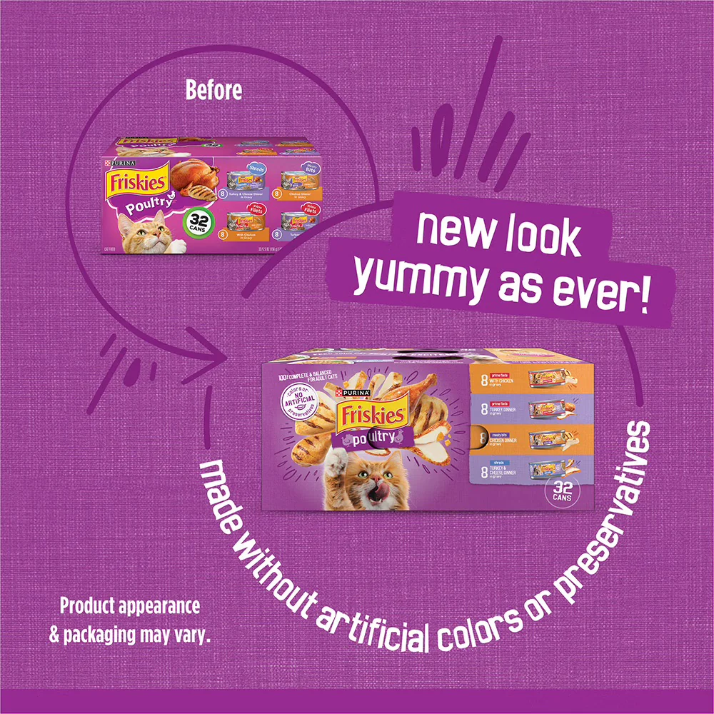 Friskies Poultry Variety Pack Canned Cat Food - Image 5