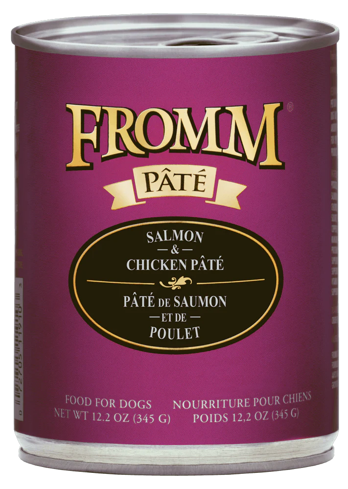 Fromm Salmon and Chicken Pate Canned Dog Food