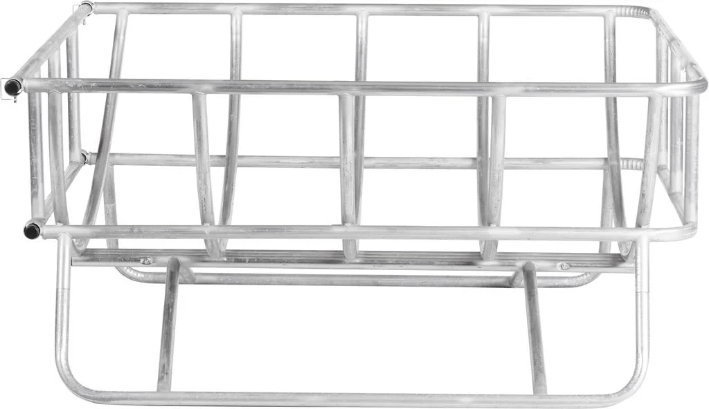 Galvanized Cradle Livestock and Horse Bale Feeder - Image 2