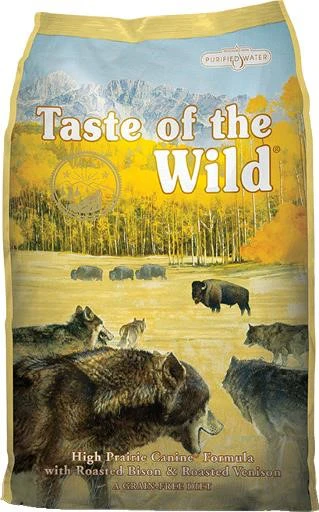 Taste of The Wild High Prairie Canine Formula with Roasted Bison & Roasted Venison Dry Dog Food