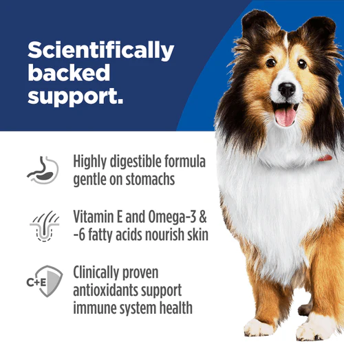 Hill’s Science Diet® Adult Sensitive Stomach & Skin Chicken & Barley Recipe Dry Dog Food - Image 3