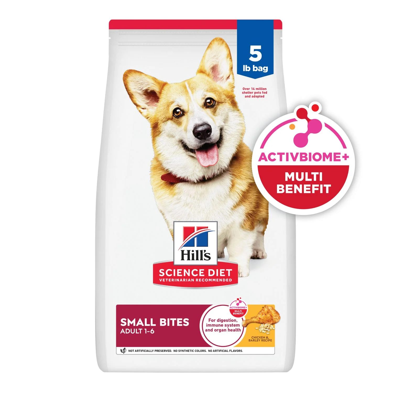 Hill’s Science Diet® Adult Small Bites Chicken & Barley Recipe Dry Dog Food