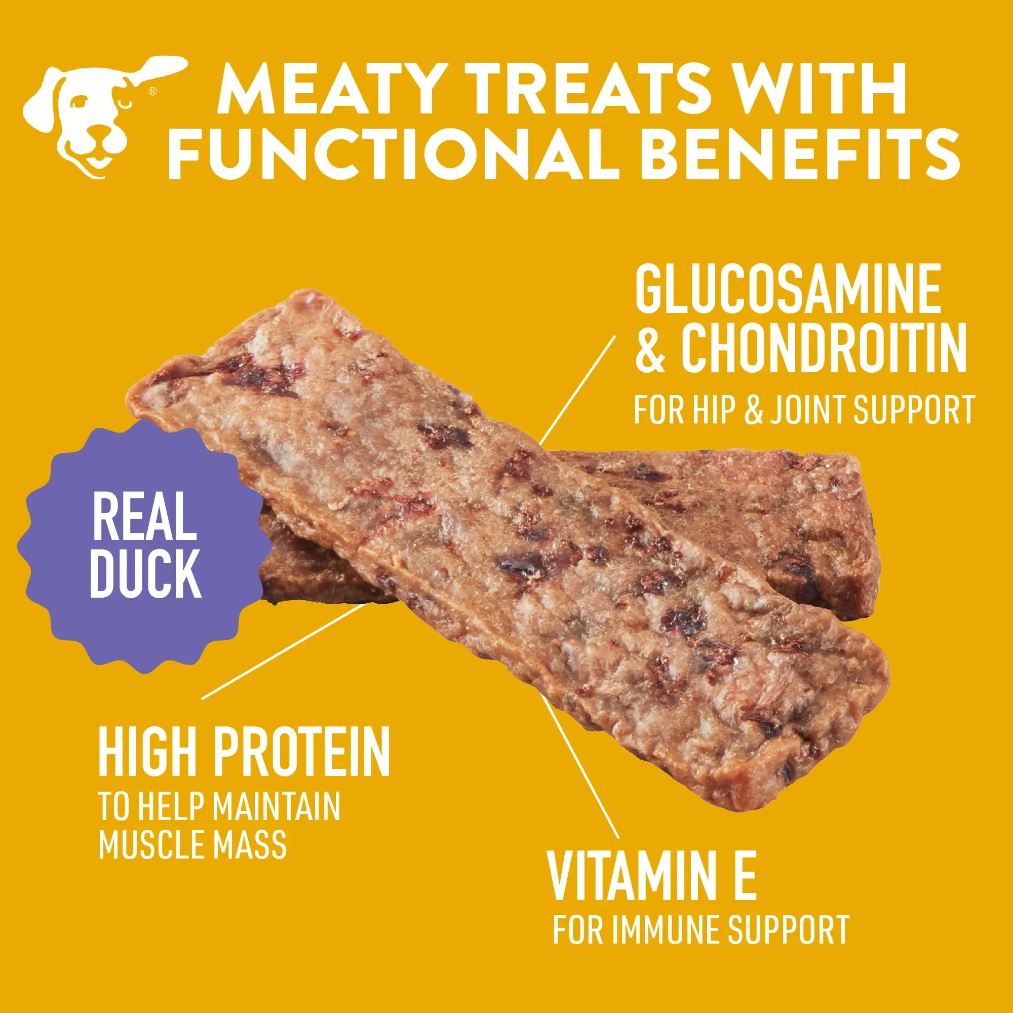 Hip & Joint Jerky Treats – Duck Recipe - Image 3