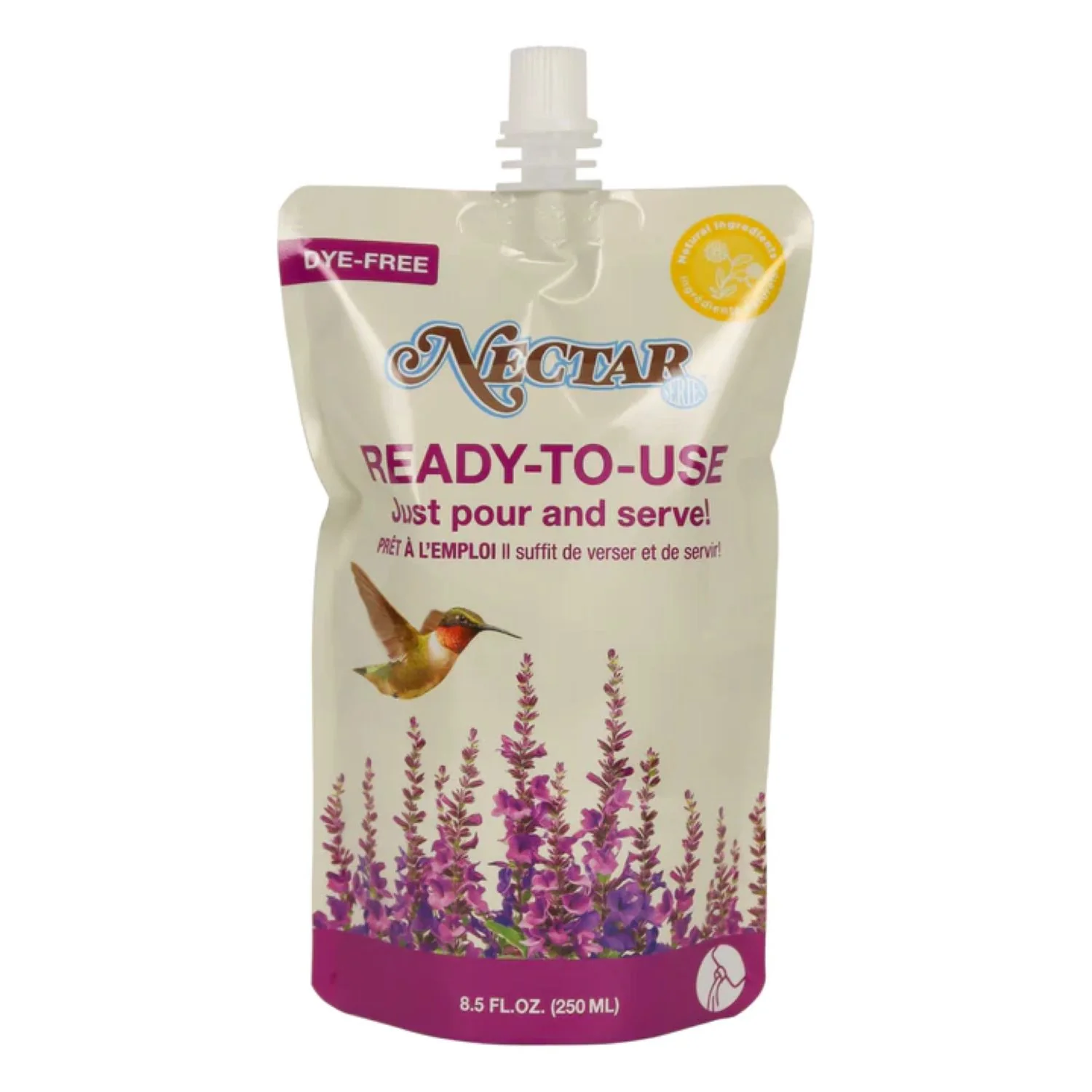 Hummingbird Nectar Ready-to-Use Pouch 8.5oz.