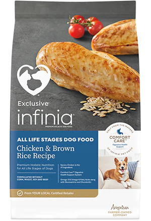 Infinia® Chicken & Brown Rice Recipe Dry Dog Food