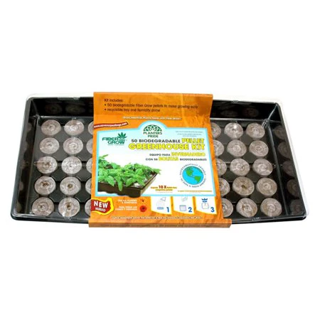 Plantbest 50 Pellet Coir Greenhouse Seed Starter Kit