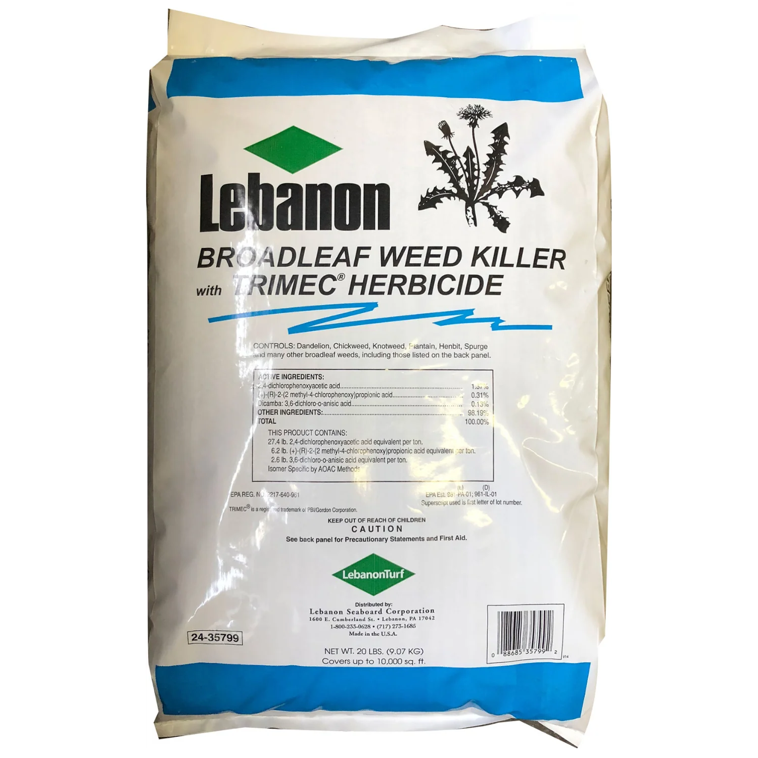 Lebanon Broadleaf Weed Killer w/ Trimec