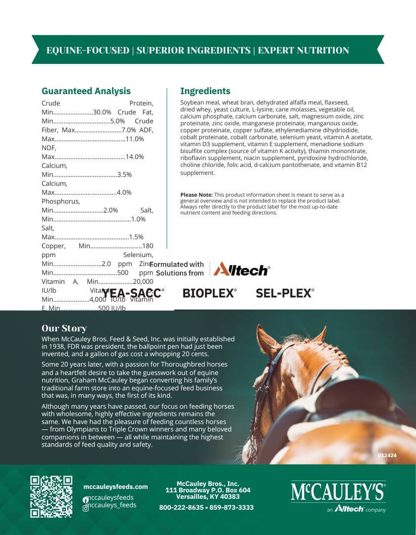 McCauley's M30 Horse Supplement - Image 3