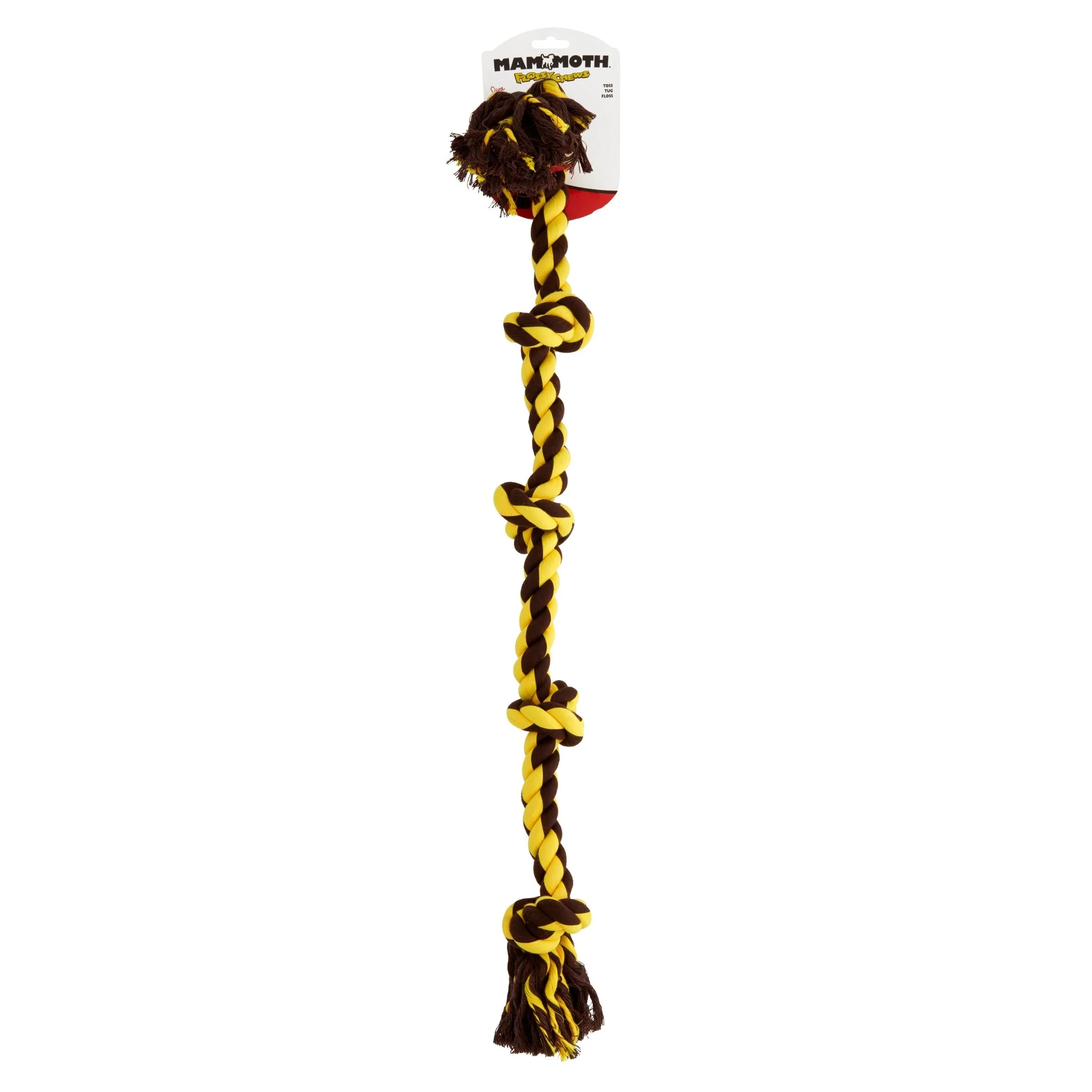 Mammoth Cotton Knotted Rope Dog Toy - Image 2