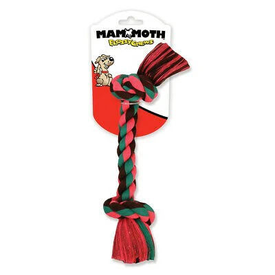 Mammoth Multicolor Cotton Rope Bone Dog Toy - Image 2