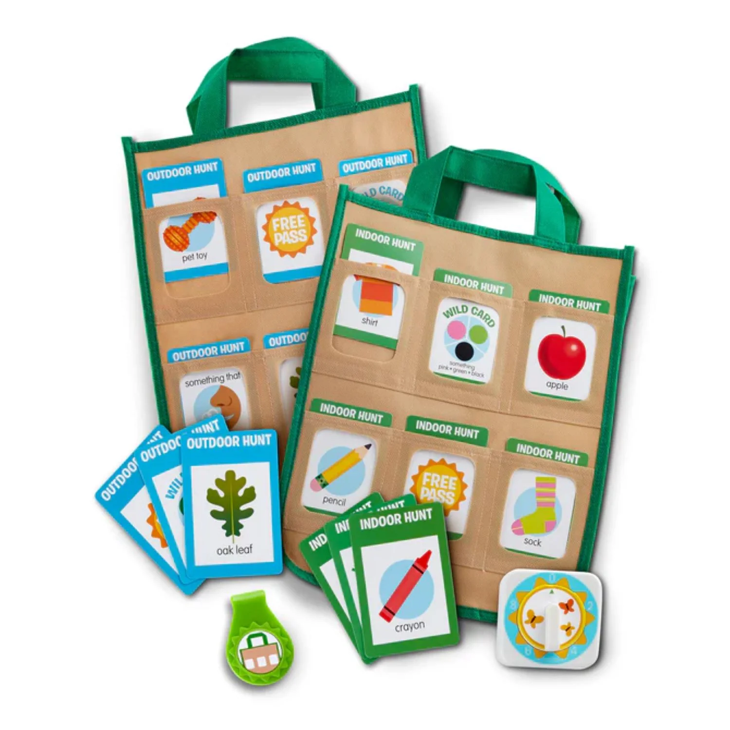 Melissa & Doug Let's Explore In/Out Scavenger Hunt Play Set