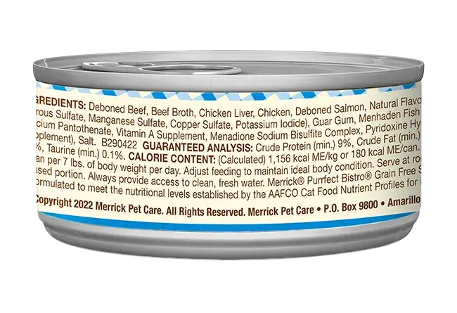 Merrick Purrfect Bistro Surf and Turf Canned Cat Food - Image 2