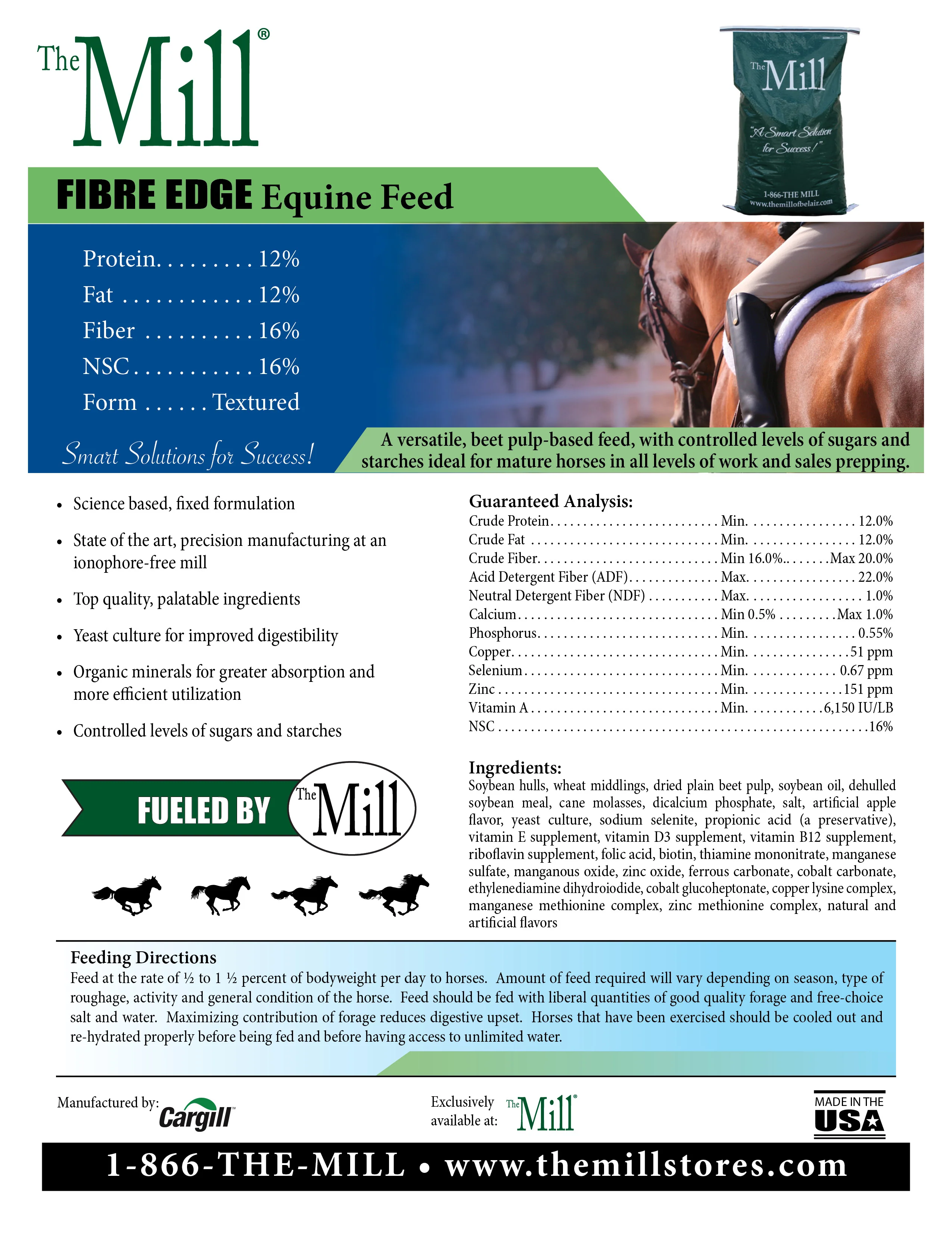 The Mill Fibre Edge Horse Feed - Image 3