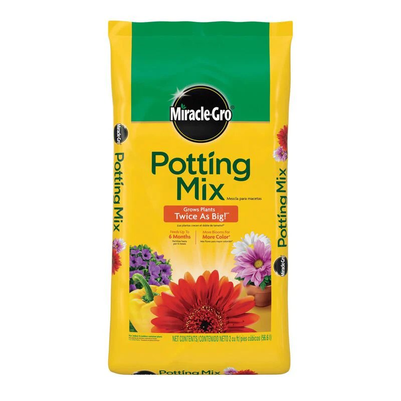 Miracle Gro Potting Soil 2 Cu Ft