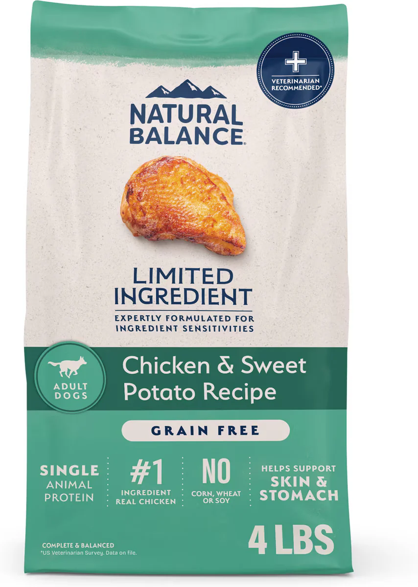 Natural Balance® Limited Ingredient Grain Free Chicken & Sweet Potato Recipe