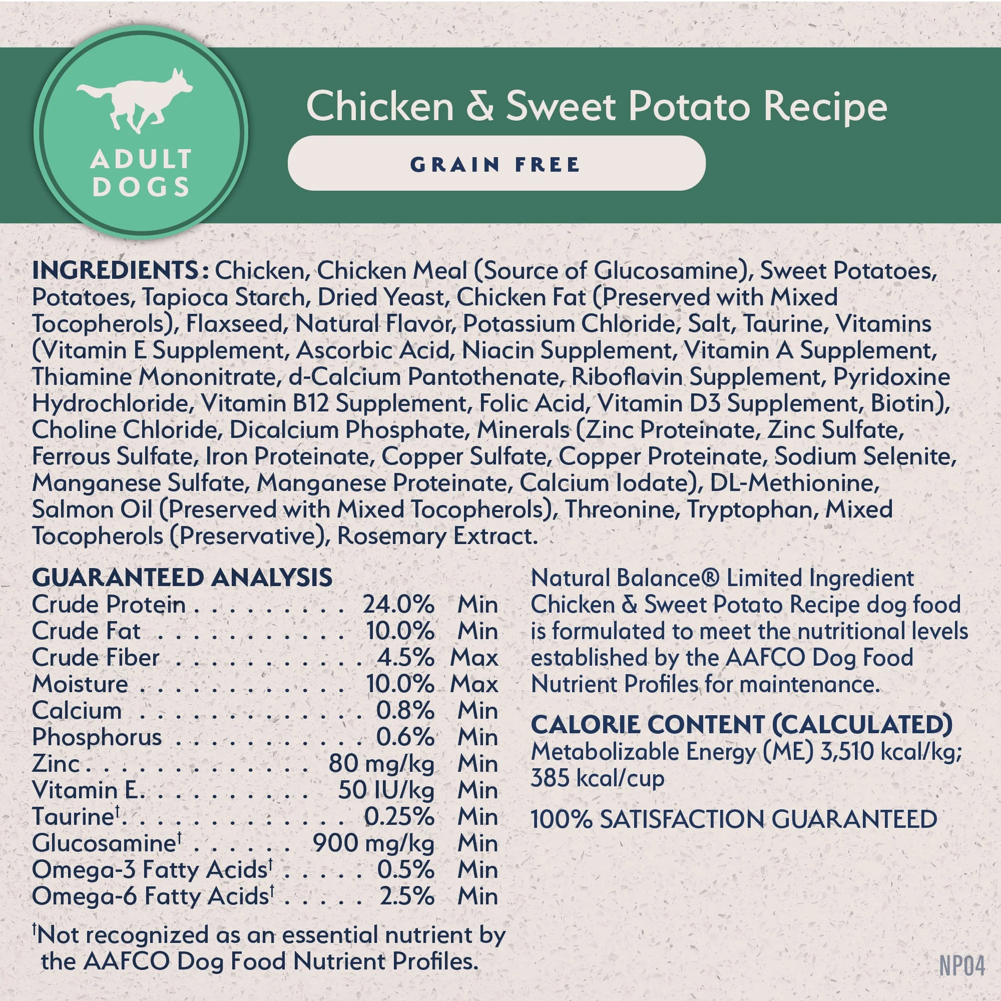 Natural Balance® Limited Ingredient Grain Free Chicken & Sweet Potato Recipe - Image 5