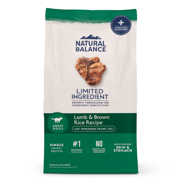 Natural Balance® Limited Ingredient Lamb & Brown Rice Recipe Dry Dog Food