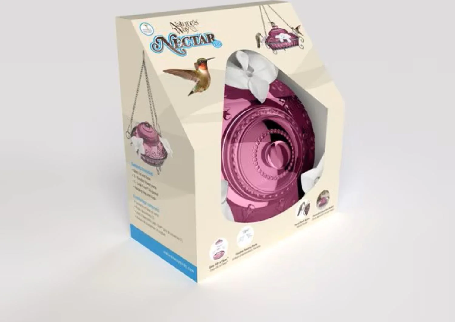 Nature's Way Nectar Series Hummingbird Feeder