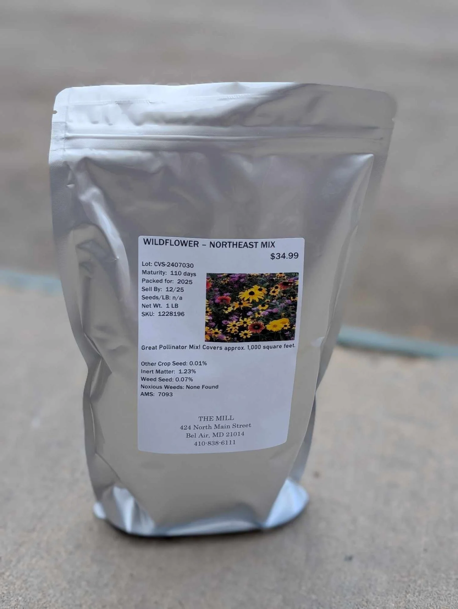 Northeast Mix Wildflower Seed 1lb.