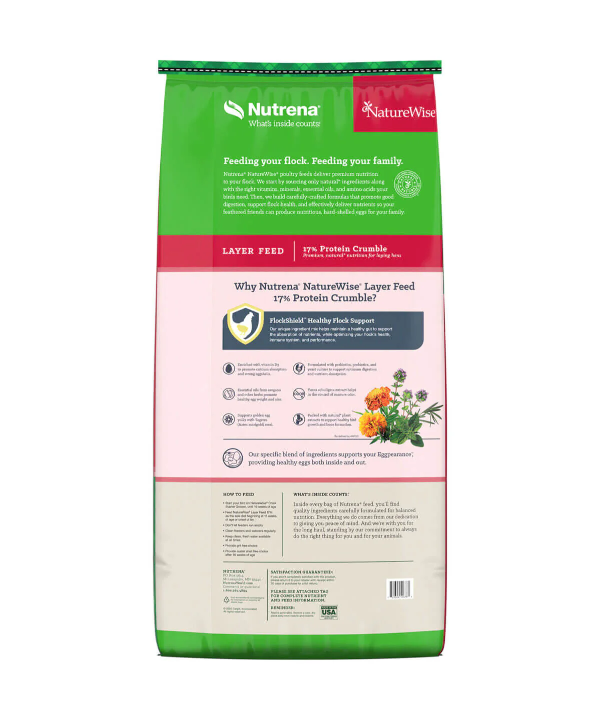 NatureWise Layer Crumbles Chicken Feed, 50 lb - Image 3