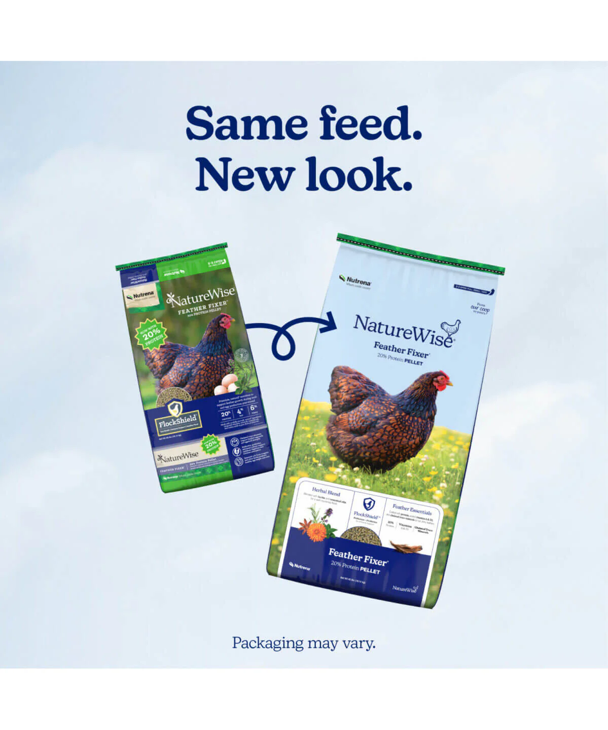 Nutrena NatureWise Feather Fixer Chicken Feed, 40 lb - Image 2