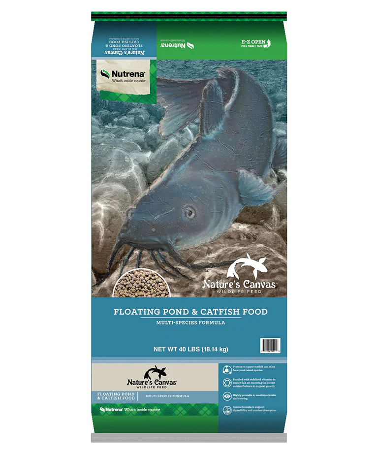 Nutrena Nature's Canvas Floating Pond & Catfish Food